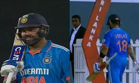 பரபரப்பான நிலையில் "டை"யில் முடிந்த இந்தியா- இலங்கை போட்டி