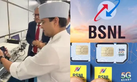 விரைவில் வருகிறது  BSNL  5G.. மத்திய அமைச்சரின் வீடியோ கால் டெஸ்டிங் வைரல்
