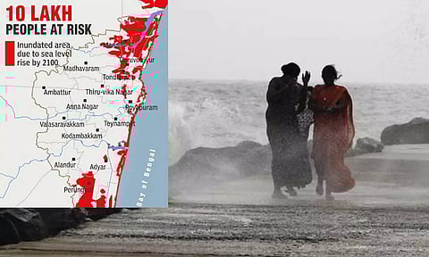 2040ல் கடலில் மூழ்கப்போகும் சென்னை - ஆய்வில் அதிர்ச்சி தகவல்