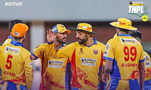 டிஎன்பிஎல் இறுதிப்போட்டியில் திண்டுக்கல் அபார பந்துவீச்சு: கோவை 129 ரன்கள் சேர்த்தது