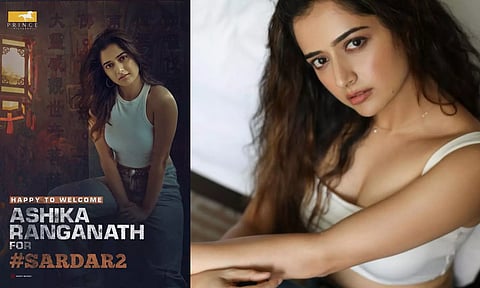 சர்தார் 2 படத்தில் இணையும் ஆஷிகா ரங்கநாத்