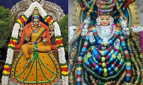 அம்மன் கோவில்களில் நாளை ஆடிப்பூரம் விழா