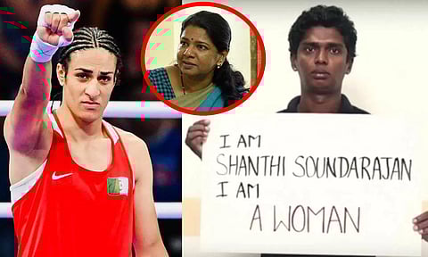 அல்ஜீரியா வீராங்கனை இமானே கெலிஃப்க்கு திமுக எம்.பி. கனிமொழி ஆதரவு