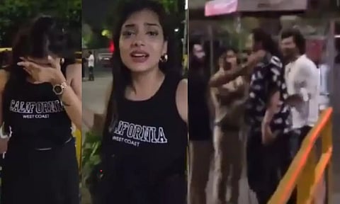 'ரேட் என்ன.. எங்க அப்பா DSP தான்'.. மாலில் கணவனுடன் இருந்த பெண்ணிடம் போதை ஆசாமி ரகளை - வீடியோ