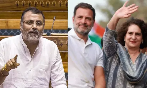 'அம்பானி இல்லத் திருமணத்தில் பிரியங்கா காந்தி.. ராகுல் ஒரு துறவி' - மக்களவையில் பாஜக எம்.பி. பகீர்