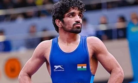 பாரீஸ் ஒலிம்பிக்: மல்யுத்தத்தில் அரையிறுதிக்கு முன்னேறினார் அமன் ஷெராவத்
