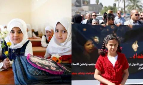 9 வயது சிறுமிகளுக்கும் திருமணம் செய்து வைக்கலாம்.. ஈராக் அரசு சர்ச்சை மசோதா