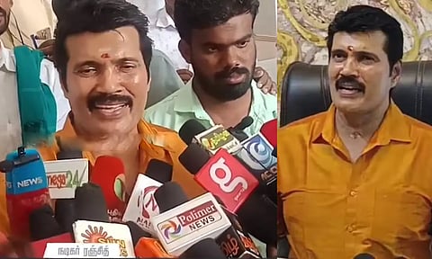 "ஆணவக்கொலை வன்முறை அல்ல.. அக்கறைதான்!" - நடிகர் ரஞ்சித் சர்ச்சை பேச்சு