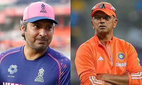 குமார் சங்ககாரா- ராகுல் டிராவிட்