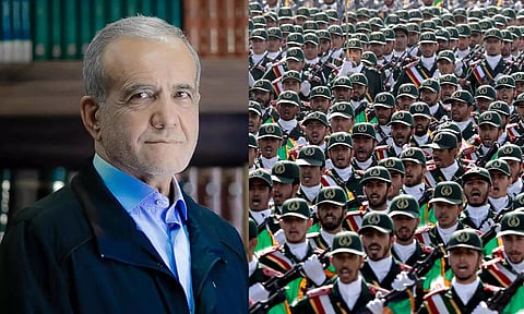 இஸ்ரேல் மீது தாக்குதல்: ஈரான் அதிபர்- புரட்சிகாவல் படையிடையே கருத்து வேறுபாடு