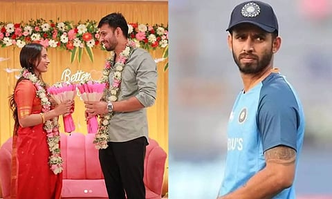 ஜிதேஷ் ஷர்மா திருமண நிச்சயதார்த்தம்- வாழ்த்து தெரிவித்த இந்திய வீரர்கள்