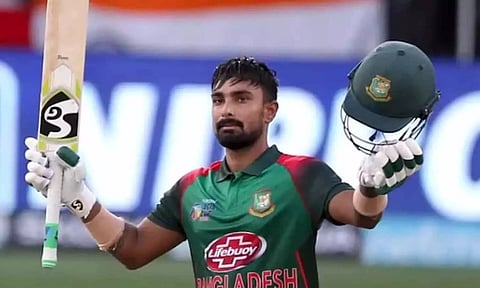 வதந்திகளுக்கு முற்றுப்புள்ளி வைத்த லிட்டன் தாஸ்