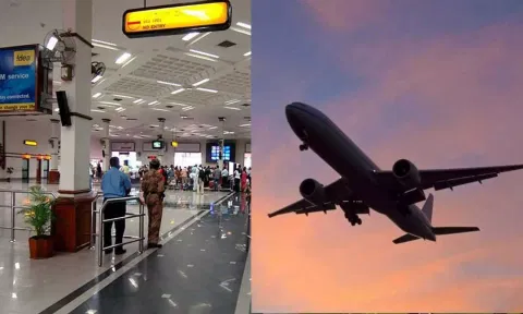 வாயால் வந்த வினை.. என்னோட பையில வெடிகுண்டு இருக்கா?  என கேட்டவர் ஏர்போட்டில் கைது
