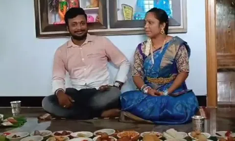 ஆடி மாதம் முடிந்து வீட்டிற்கு வந்த மருமகனுக்கு தடபுடல் விருந்து.. 100 வகையான உணவு சமைத்து அசத்திய மாமியார்