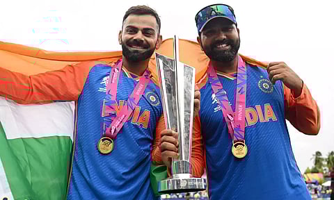 இவங்க மவுசு இன்னும் குறையல: டி20 தரவரிசை பட்டியலில் இடம்பிடித்த ரோகித் சர்மா, விராட் கோலி