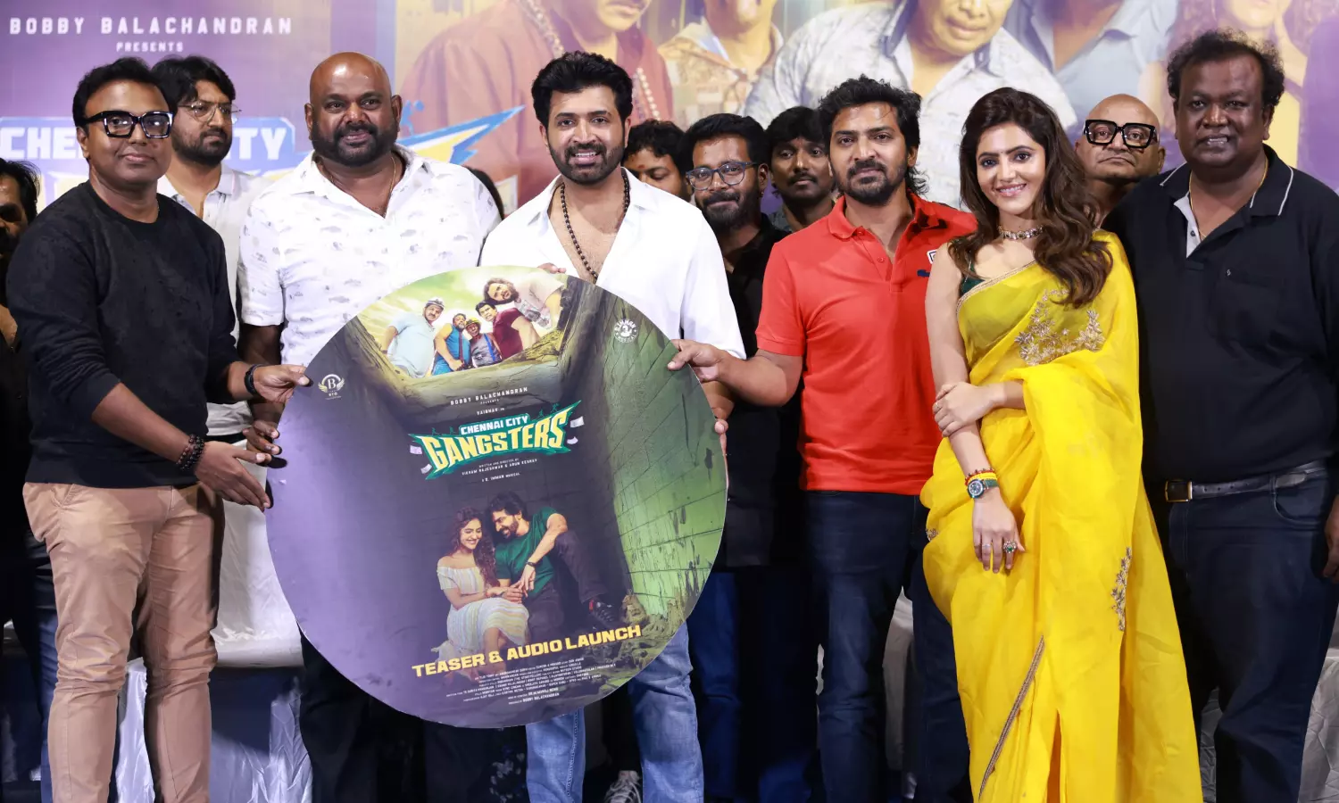 சென்னை சிட்டி கேங்ஸ்டர்ஸ் படத்தின் டீசர் மற்றும் இசை வெளியீட்டு விழா நடைப்பெற்றது