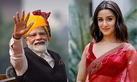 இன்ஸ்டாகிராமில் பிரதமர் மோடியை  பின்னுக்குத் தள்ளிய ஷ்ரத்தா கபூர்.. காரணம் இதுதான்!