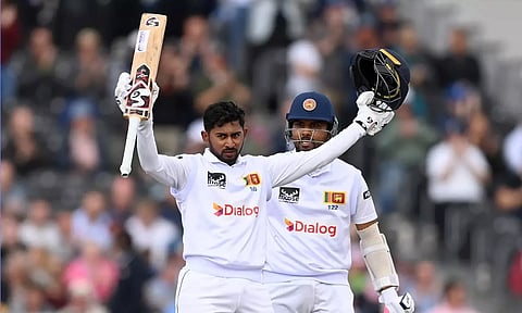 கமிந்து மெண்டிஸ் அசத்தல் சதம்: இங்கிலாந்து வெற்றிபெற 205 ரன்களை இலக்காக நிர்ணயித்தது இலங்கை