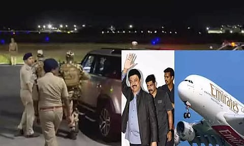 மு.க.ஸ்டாலின் பயணித்த விமானத்திற்கு வெடிகுண்டு மிரட்டல்- பரபரப்பு