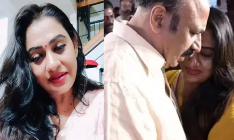 நடிகர் சித்திக்கை பிரபல நடிகை கட்டித்தழுவும் வீடியோ வைரல்- நடிகையின் ஆதங்கம்!