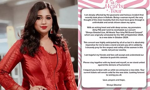 Playback Singer Shreya Ghoshal