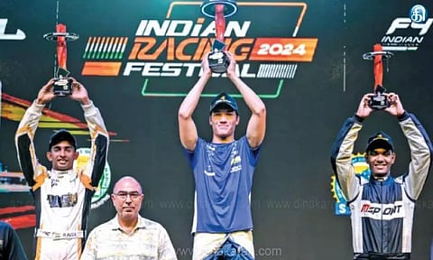 `பார்முலா 4' முதல் போட்டியில் ஆஸ்திரேலிய வீரர் பார்ட்டர் சாம்பியன்