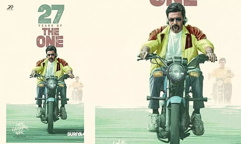27 Years Of Suriyaism -  சூர்யா 44 படத்தின் சிறப்பு போஸ்டர்