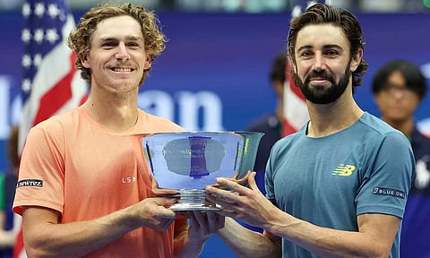 அமெரிக்க ஓபன்: ஆண்கள் இரட்டையரில் சாம்பியன் பட்டம் வென்றது ஆஸ்திரேலிய ஜோடி