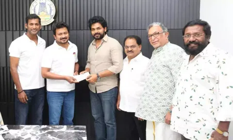 அமைச்சர் உதயநிதி ஸ்டாலினுக்கு தென்னிந்திய நடிகர் சங்கம் நன்றி