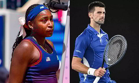 டென்னிஸ் தரவரிசையில் ஜோகோவிச்- கோகோ காப் பின்னடைவு