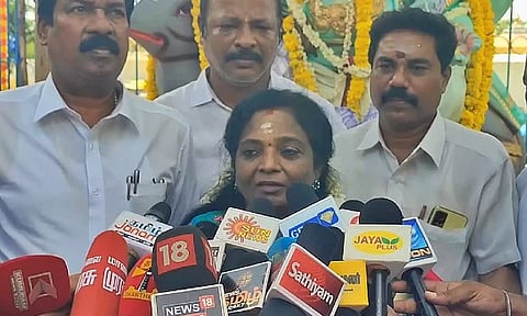 திருமாவளவன் அ.தி.மு.க.வுக்கு அழைப்பு விடுத்தது ஏன் தெரியுமா?: தமிழிசை பேட்டி