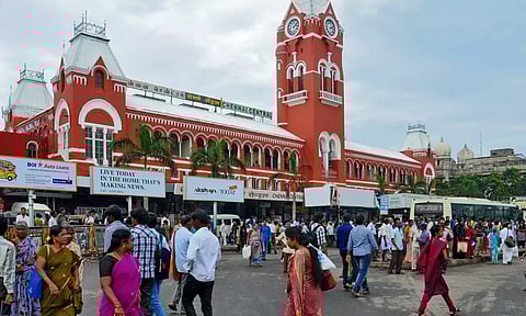 ரெயில் நிலையங்கள் தரவரிசை: சென்னை சென்ட்ரல் ரெயில் நிலையத்துக்கு 3-வது இடம்