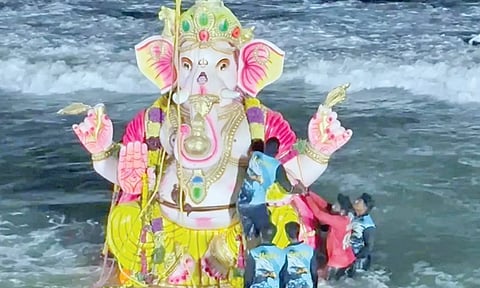 சென்னையில் நாளை மறுநாள் பிரமாண்ட விநாயகர் ஊர்வலம்- 1,300 சிலைகள் கரைக்கப்படுகிறது