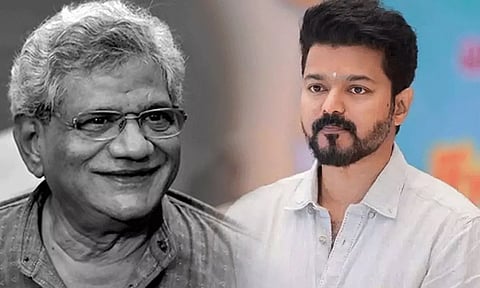 சீதாராம் யெச்சூரி மறைவு: தமிழக வெற்றிக் கழக தலைவர் விஜய் இரங்கல்