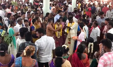 திருவந்திபுரம் தேவநாதசுவாமி கோவிலில் ஒரே நாளில் 100 திருமணங்கள்