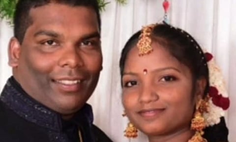 அமெரிக்காவில் மனைவியை சுட்டுக்கொன்று தற்கொலை செய்த வாலிபர் உடல் 25 நாட்களுக்கு பிறகு புதுவை வந்தது