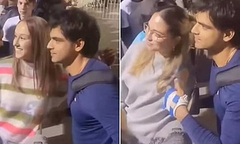 போன் நம்பர் கேட்ட ரசிகை.. நீரஜ் சோப்ரா கொடுத்த Reaction- வைரலாகும் வீடியோ