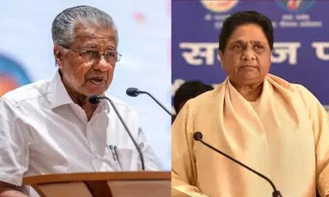 mayavati - pinarayi vijayan