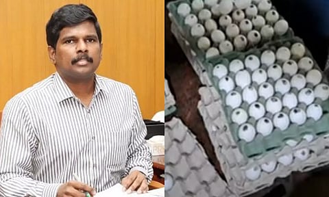 அரசு முட்டை விற்பனை- கிரிமினல் நடவடிக்கை எடுக்கப்படும்: கலெக்டர்