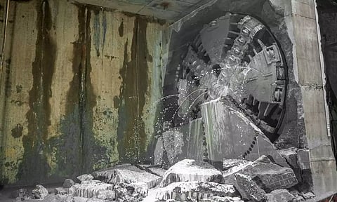 இலக்கை அடைந்த காவேரி... கிரீன்வேஸ் To  அடையாறு வரையிலான சுரங்கப்பணி நிறைவு