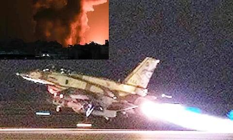 ஹிஸ்புல்லா நிலைகள் மீது இஸ்ரேல் சரமாரி குண்டு வீச்சு