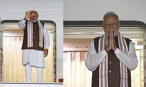 குவாட், ஐ.நா. மாநாடு: அமெரிக்கா புறப்பட்டுச் சென்றார் பிரதமர் மோடி