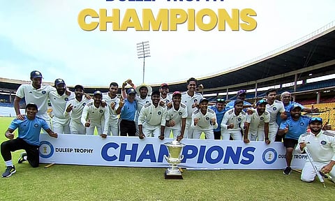 துலீப் கோப்பை: சாம்பியன் பட்டம் வென்றது இந்தியா ஏ அணி