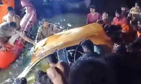 'கூகுள் மேப்' வழியில் சென்றபோது விபத்து - 2 பேர் உயிரிழப்பு