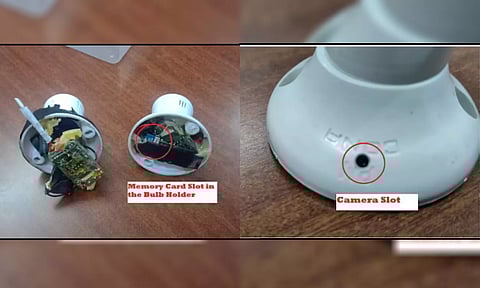 பாத்ரூமில் ரகசிய கேமரா.. இளம்பெண் அதிர்ச்சி.. வீட்டு உரிமையாளர் மகன் அதிரடி கைது