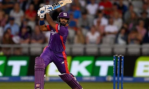 டி20 கிரிக்கெட்டில் ஒரே ஆண்டில் 150 சிக்சர்கள்: நிகோலஸ் பூரன் புது சாதனை