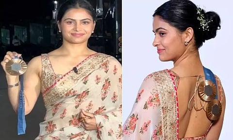 போற எல்லா நிகழ்ச்சிக்கும் பதக்கத்தை கொண்டு போய் காட்டணுமா?..  விமர்சனத்துக்கு மனு பாக்கர் நச் பதில்