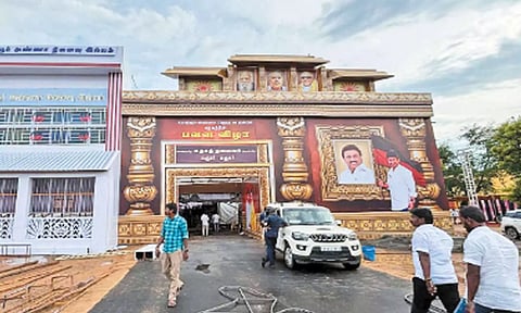 இன்று தி.மு.க. பவள விழா பொதுக்கூட்டம்- கூட்டணி கட்சி தலைவர்களும் கலந்துகொள்கிறார்கள்