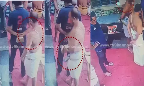 Karnataka: Viral Video Shows Alleged Theft Of Donation At Gaali Anjaneya Swamy Temple