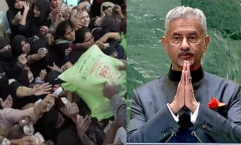 பாகிஸ்தானின் இன்றைய நிலைக்கு அதன் 'கர்மா' தான் காரணம் - ஐ.நா. சபையில் ஜெய்சங்கர் தாக்கு